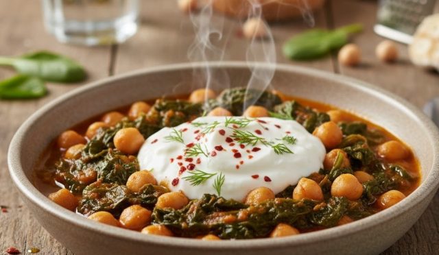 Nohutlu Ispanak Yemek Tarifi: Kaç Kalori?